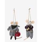 BLOOMINGVILLE Peo Ornament - GREY - 8X11X7 cm