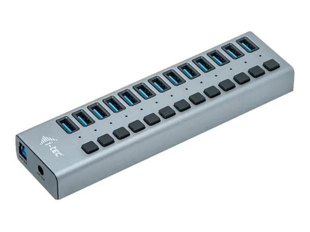 i-tec USB 3.0 Charging HUB 13port + Power Adapter 60 W
