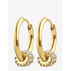 TIMI OF SWEDEN Hevin - Hoop Earrings Stainless Steel - MULTI COLORED - One Size