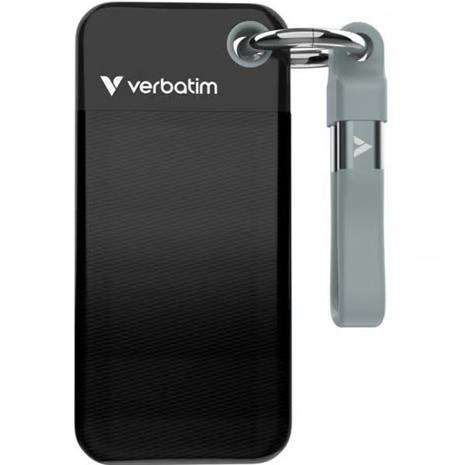 Verbatim Pocket SSD USB 3.2 Gen 2 1TB Black/Grey – kuva 6/6
