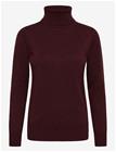 SAINT TROPEZ J2046, Milasz Rollneck Pullover - WINETASTING MELANGE - M