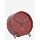 KARLSSON Alarm Clock Cadiz Elan - BURGUNDY RED - H 11 cm