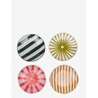HERE'S HOW Assietter För Aptitretare - The Marley - Set Med 4 - WHITE - Ø 15.2 cm