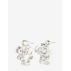 PILGRIM Sunset Earrings Silver-Plated - SILVER PLATED - One Size