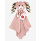 ZAZU Becky The Bunny Comforter With Sound - PINK - One Size