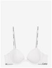 CALVIN KLEIN Lightly Lined Demi - WHITE - 80 A