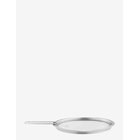 EVA TRIO Glaslåg 20 Cm - BRUSHED STEEL - Ø 20 cm