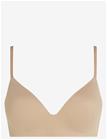 CALVIN KLEIN Wire Free T Shirt Bra - CEDAR - 75 B