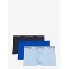 CALVIN KLEIN Low Rise Trunk 3Pk - SHORELINE ROYALTY BLUE BELL - XXL