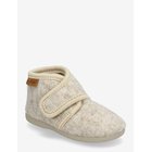 EN FANT Slippers Wool Velcro - SAND MELANGE - 29