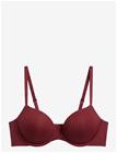 CALVIN KLEIN Push Up Plunge - ESTABLISHED RED - 80 D