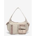 WEEKDAY Multi-Pocket Shoulder Bag - BEIGE - One Size