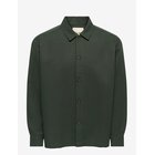 ONLY & SONS Onshansi Ario Ls Shirt Rlx - FOREST NIGHT - M