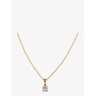 BY JOLIMA Evita Crystal Necklace - GOLD - One Size