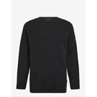 SOLID Sddanton Waffle Ls - TRUE BLACK - M