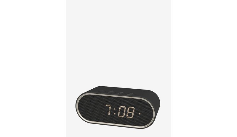 KREAFUNK Wakie Mini Alarm Clock - BLACK - 8.9X 3.6X 3.4 cm – kuva 1/1