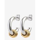 TIMI OF SWEDEN Luna - Hoops Stud Earrings Stainless Steel - MULTI COLORED - One Size