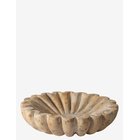 AU MAISON Round Serving Bowl, Marble, Beige, 4Xø15 Cm - BEIGE - 4XØ15 cm