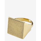 PILGRIM Pulse Signet Ring Gold-Plated - GOLD PLATED - One Size