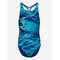 SPEEDO Hyperboom Print Medalist Swimsuit - NIGHT WATCH/HYPER TEAL - 16 – kuva 1
