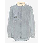 RIP CURL Surf Side Relaxed Denim Shirt - WASHED BLUE - S