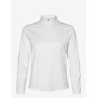 PUMA GOLF W You-V Solid 1/4 Zip - WHITE GLOW - XS