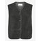 OBJECT Objella Waistcoat Noos - DARK GREY - 40 – kuva 1