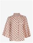 MINUS Msviviana V- Neck Blouse - CHERRY BLOSSOM - 36