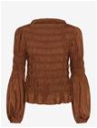 CREAM Crhenva Blouse - FRIAR BROWN - 34