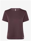 2XU Aero Mesh Tee - CURRANT/SILVER REFLECTIVE - M