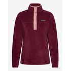 COLUMBIA SPORTSWEAR Benton Springs 1/2 Snap Pull Over Ii - RICH WINE, ERASER PINK - XL