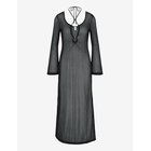 TRIUMPH Beach Mywear Crochet Long Dress Lsl - BLACK - 36