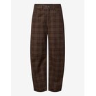 PIECES Pcvera Mw Barrel Check Jeans Dnm - MULCH - 29 x 32
