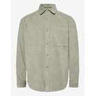 TOM TAILOR Soft Corduroy Shirt - IRON MINT - M