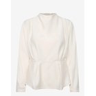 YAS Yaspella Ls Funnel Neck Top S. Noos - BIRCH - S