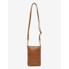 MARKBERG Maiambg Mini Cross. Bag, Ant. - CHESTNUT W/BR. GOLD - One Size