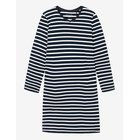 SCHIESSER Long-Sleeve Striped Nightshirt, Midnight Blue - Casual Essentials - NIGHTBLUE - M