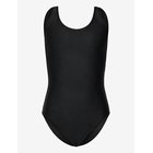 ROSEMUNDE KIDS Rkshiitake Low Back Swimsuit - BLACK - 164