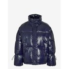 NOISY MAY Nmallie Shiny Puffer Noos - NAVY BLAZER - XL