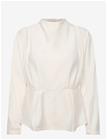 YAS Yaspella Ls Funnel Neck Top S. Noos - BIRCH - L