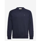 TIMBERLAND Exeter River Loopback Crew Neck Sweatshirt Dark Sapphire/Dark Denim - DARK BLUE - S