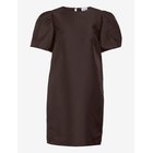 VILA Vishina 2/4 O-Neck Short Dress/1/Pty/Ka - COFFEE BEAN - 36
