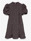 VERO MODA Vmmerle Ss Short Dress Jrs Ret - CHOCOLATE TORTE - M
