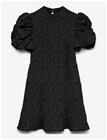 VERO MODA Vmmerle Ss Short Dress Jrs Ret - BLACK - XL