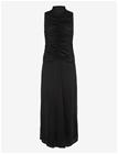 VERO MODA Awerica Sl High Neck Ankle Dress - BLACK - L