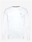 GANT Shield Logo Ls T-Shirt - WHITE - XXL