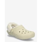 CROCS Classic Fleece Lined Clog - BONE - 36/37