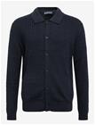 MANGO Knitted Braided Cardigan - NAVY - L, Miesten paidat, puserot ja neuleet
