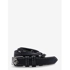 BECKSÖNDERGAARD Ellura Leather Zoe Belt - BLACK - M/L