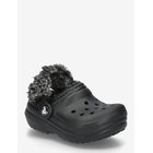 CROCS Classic Fleece Lined Clog T - BLACK - 23/24